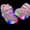 Led Roller Shoes For Kids 1 Or 2 Wheel Options - Pink  | Led Light Roller Heel Wheel Shoes | ledlegs.