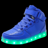 Led Sneakers Blue 7 Led Colors - Blue  | Kids Led Light Shoes  | Led Light Shoes For Men | ledlegs.