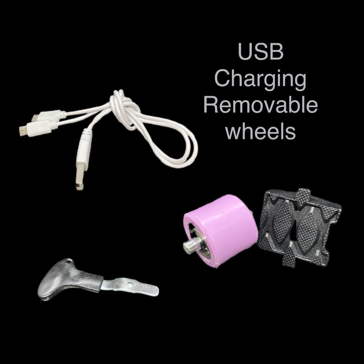 Led Roller Shoes For Kids 1 Or 2 Wheel Options - Pink  | Led Light Roller Heel Wheel Shoes | ledlegs.