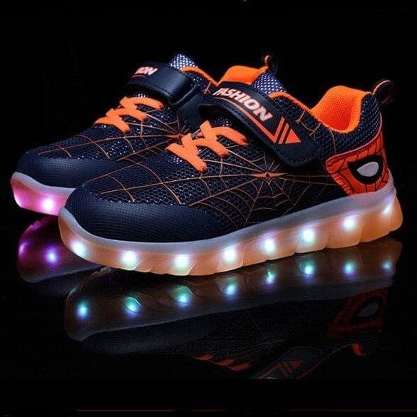 whatagift.com.au Kids Led Usb Recharge Glowing Shoes For Children