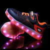 whatagift.com.au Kids Led Usb Recharge Glowing Shoes For Children